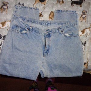 Women's Lee jeans size 20W 100% cotton wide leg